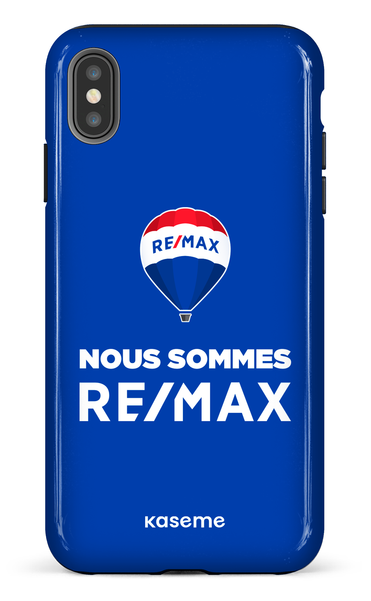 iPhone XS Max tough Nous sommes RE/MAX Bleu -