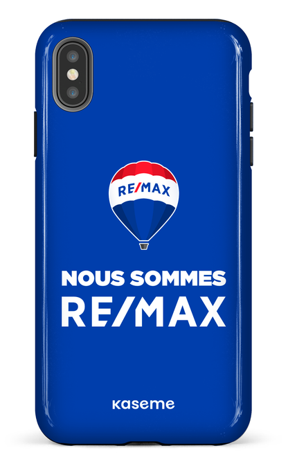 iPhone XS Max tough Nous sommes RE/MAX Bleu -