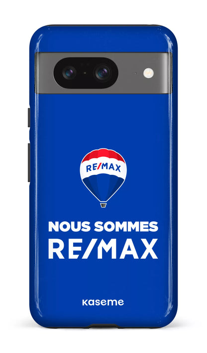 Google Pixel 8 Tough Gloss Nous sommes RE/MAX Bleu -