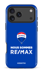 iPhone 17 Pro Max Impact Case Nous sommes RE/MAX Bleu -