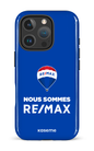 iPhone 16 Pro Impact Case Nous sommes RE/MAX Bleu -