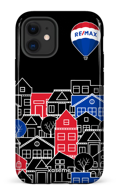 iPhone 12 Mini Tough Bâtiments RE/MAX Noir -