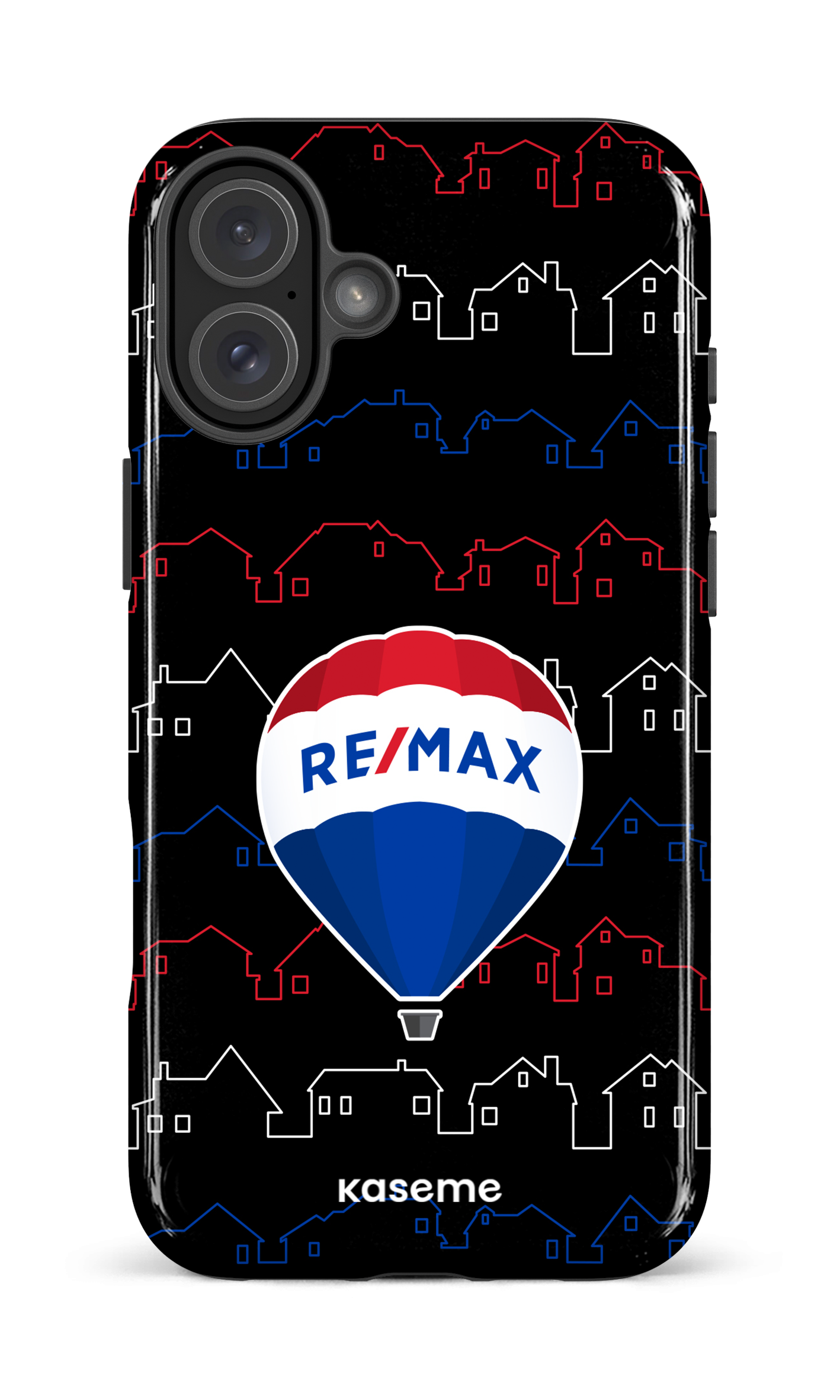 iPhone 16 Plus Impact Case RE/MAX Noir 2024 -