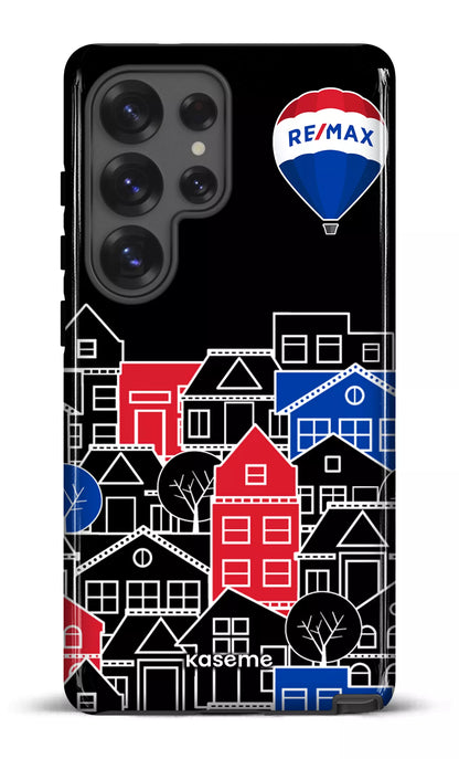 Galaxy S25 Ultra Tough (Gloss) Bâtiments RE/MAX Noir -