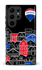 Galaxy S23 Ultra Tough Gloss Bâtiments RE/MAX Noir -