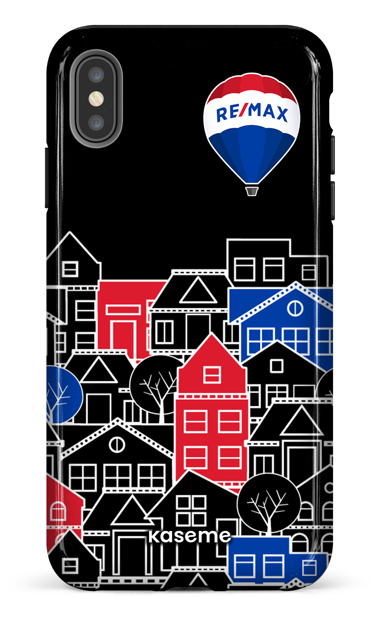 iPhone XS Max tough Bâtiments RE/MAX Noir -