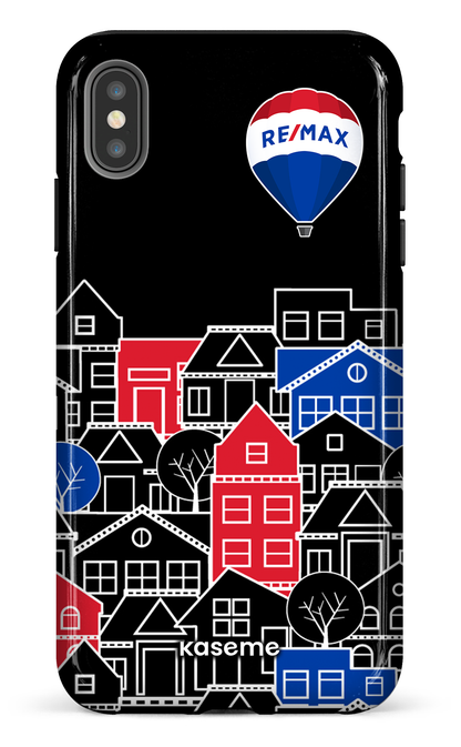 iPhone XS Max tough Bâtiments RE/MAX Noir -