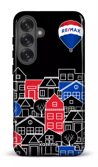 Galaxy S25 Plus Tough (Gloss) Bâtiments RE/MAX Noir -