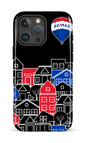 iPhone 16 Pro Max Impact Case Bâtiments RE/MAX Noir -