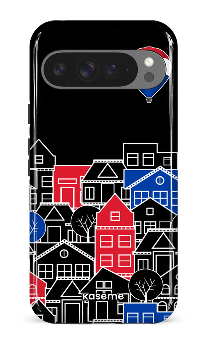 Google Pixel 9 Pro XL Impact (Gloss) Bâtiments RE/MAX Noir -