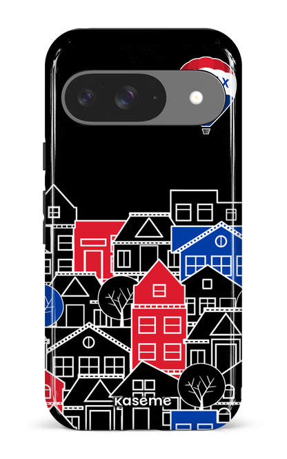 Google Pixel 9 Impact (Gloss) Bâtiments RE/MAX Noir -