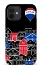 iPhone 12 Tough Matte Bâtiments RE/MAX Noir -