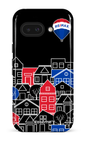 Google Pixel 9 A Impact (Gloss) Bâtiments RE/MAX Noir -