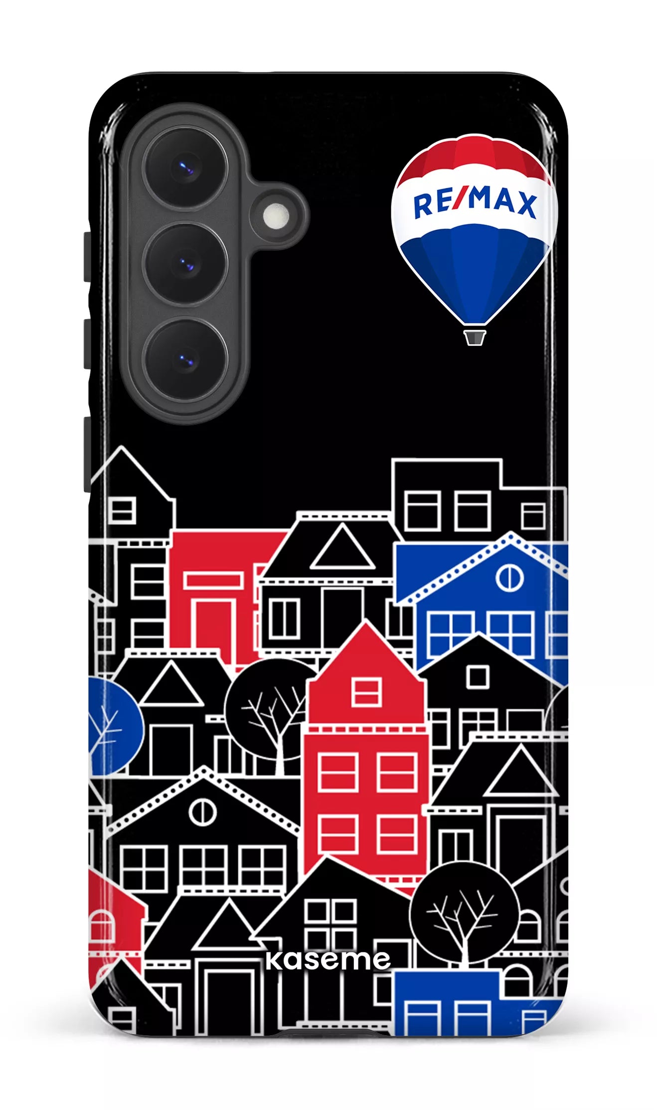 Galaxy S26P Tough (Gloss) Bâtiments RE/MAX Noir -