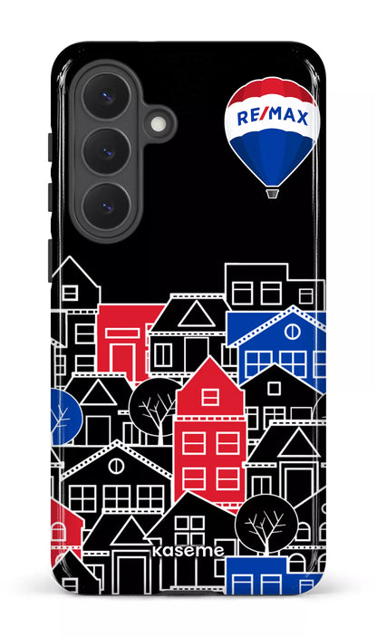 Galaxy S26P Tough (Gloss) Bâtiments RE/MAX Noir -