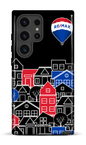 Galaxy S24 Ultra Tough (Gloss) Bâtiments RE/MAX Noir -