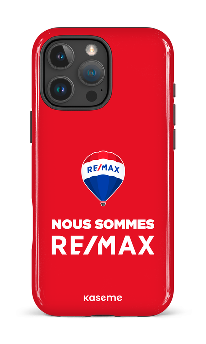 iPhone 16 Pro Max Impact Case Nous sommes RE/MAX Rouge -