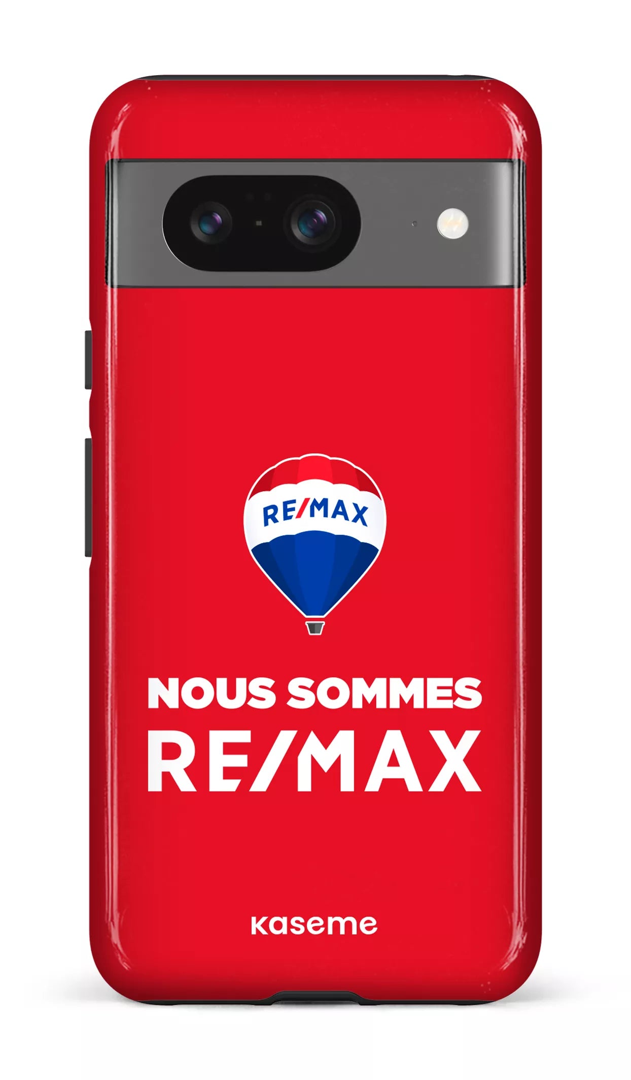 Google Pixel 8 Tough Gloss Nous sommes RE/MAX Rouge -