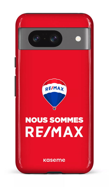 Google Pixel 8 Tough Gloss Nous sommes RE/MAX Rouge -