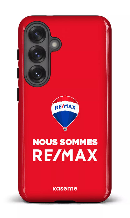 Galaxy S25 Tough (Gloss) Nous sommes RE/MAX Rouge -
