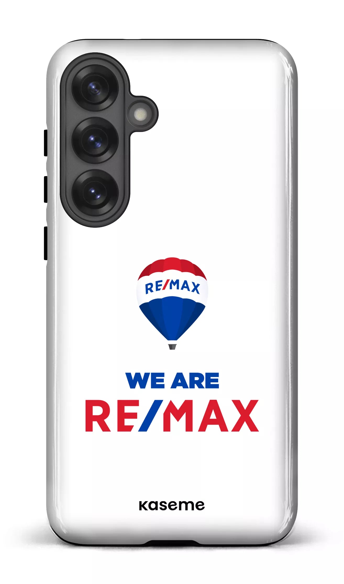 Galaxy S25 Plus Tough (Gloss) We are RE/MAX White -