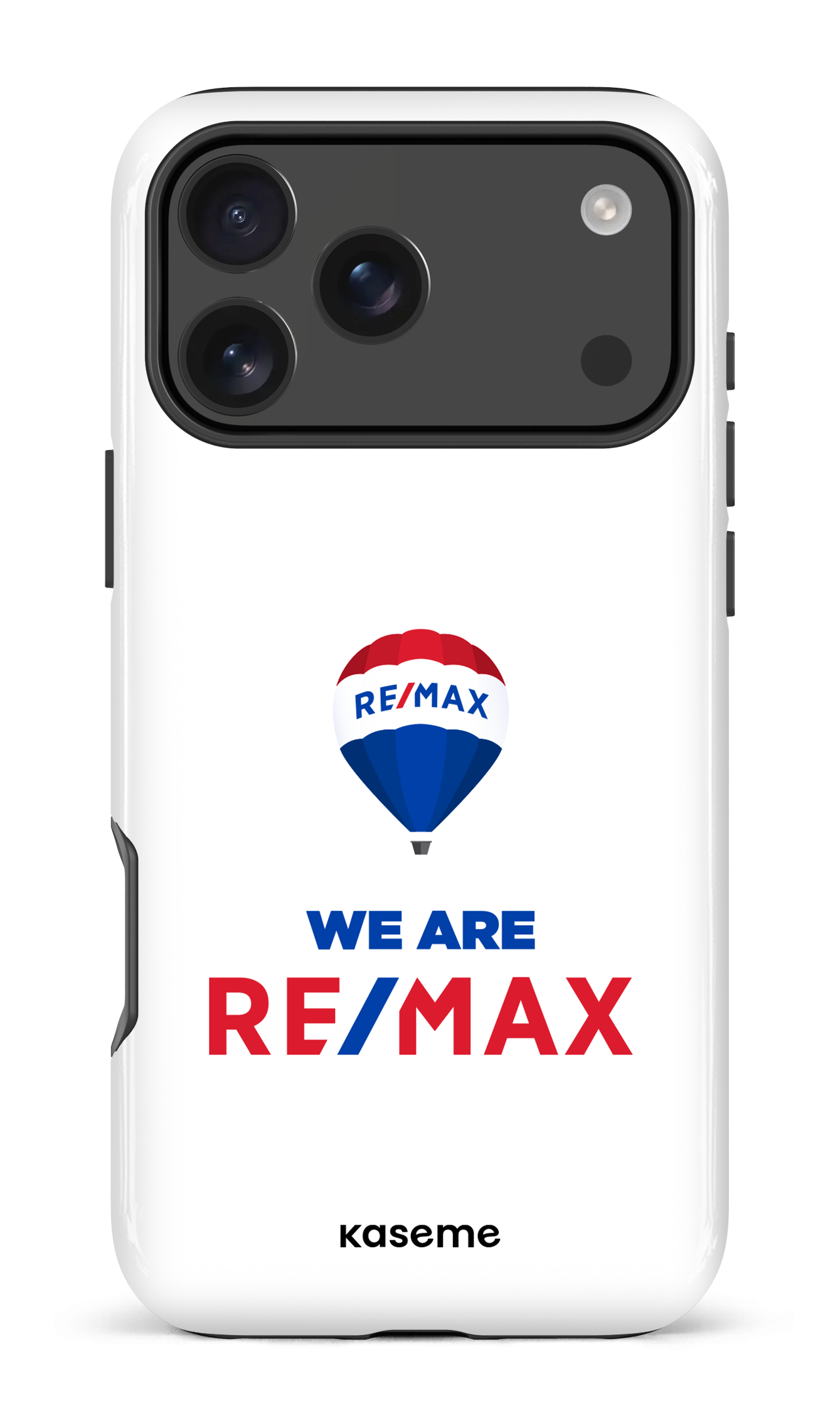 iPhone 17 Pro Max Impact Case We are RE/MAX White -