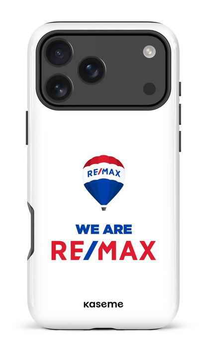 iPhone 17 Pro Max Impact Case We are RE/MAX White -