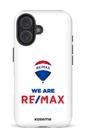 iPhone 16 Impact Case We are RE/MAX White -
