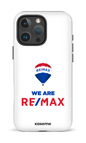 iPhone 16 Pro Max Impact Case We are RE/MAX White -