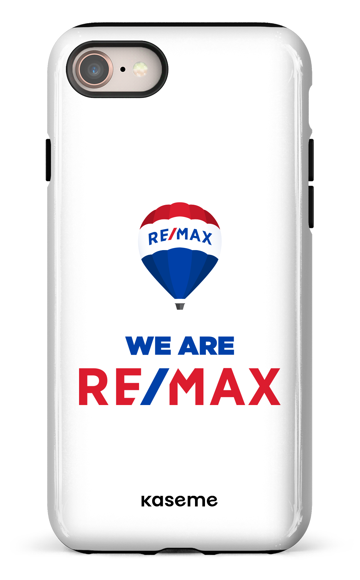 iPhone SE Tough We are RE/MAX White -