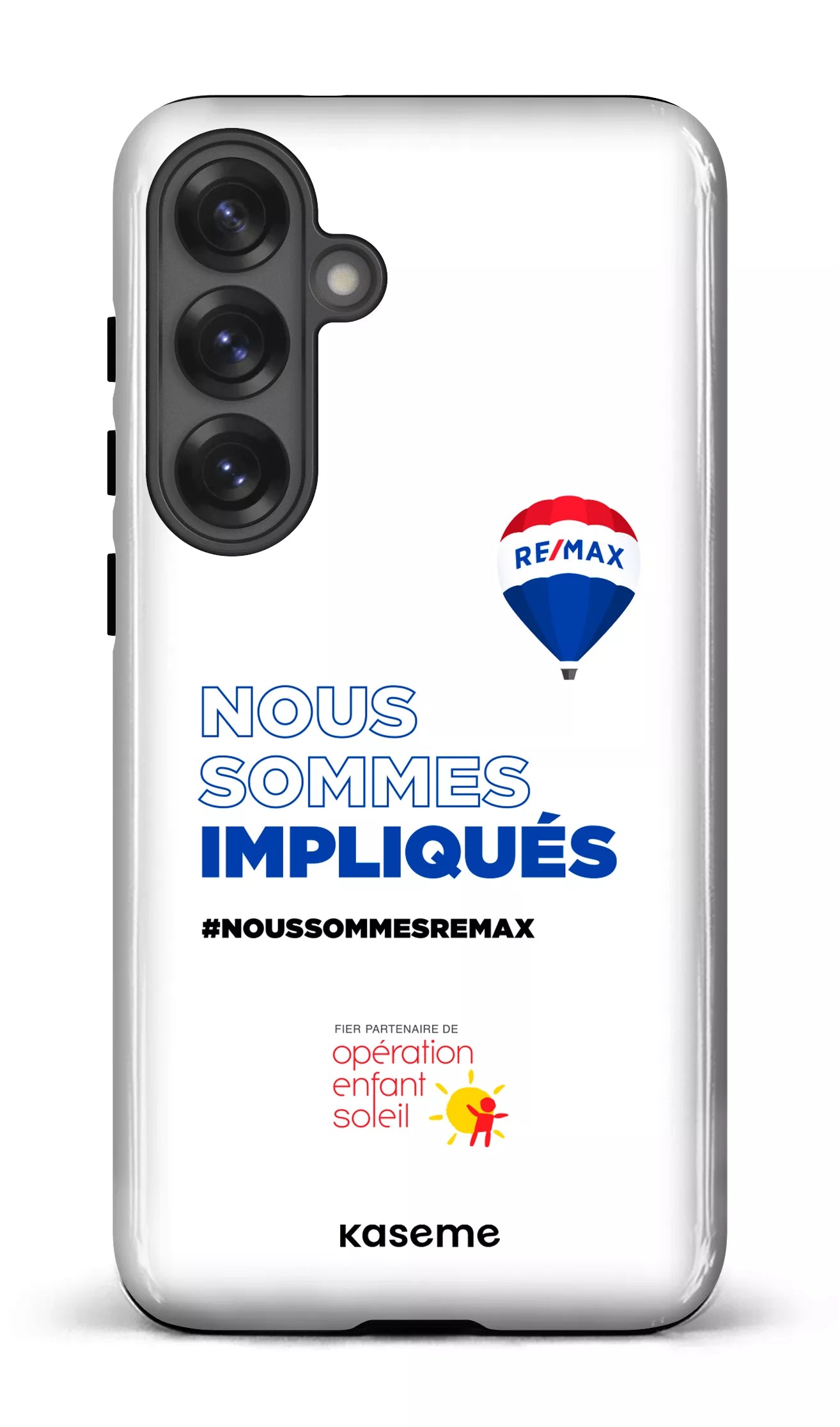 Galaxy S25 Plus Tough (Gloss) Nous sommes impliqués par RE/MAX -
