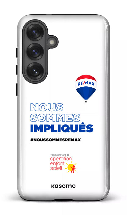 Galaxy S25 Plus Tough (Gloss) Nous sommes impliqués par RE/MAX -