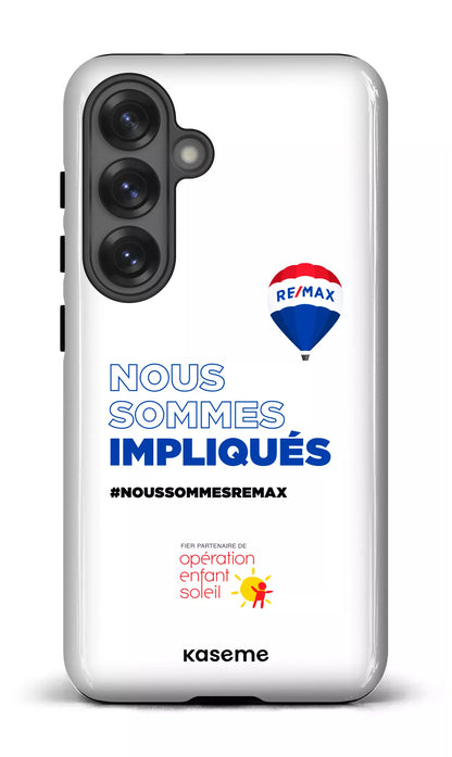 Galaxy S25 Tough (Gloss) Nous sommes impliqués par RE/MAX -