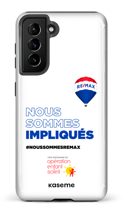 Galaxy S21 Tough Nous sommes impliqués par RE/MAX -
