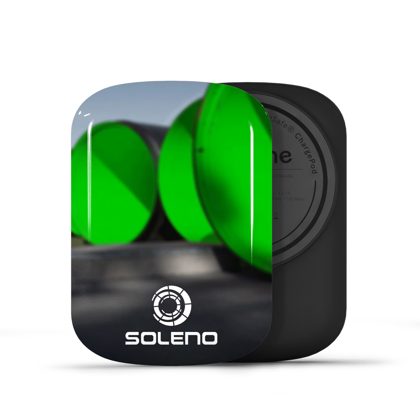 SKU Interne seulement Soleno gros tuyaux vert ChargePod -