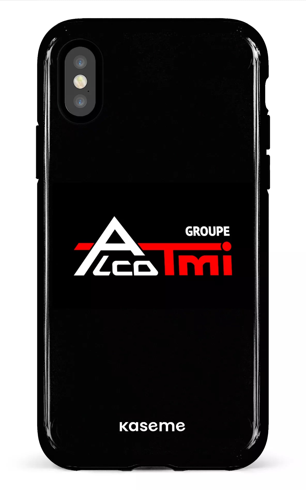 iPhone X/XS Tough AlcoTMI Noir -