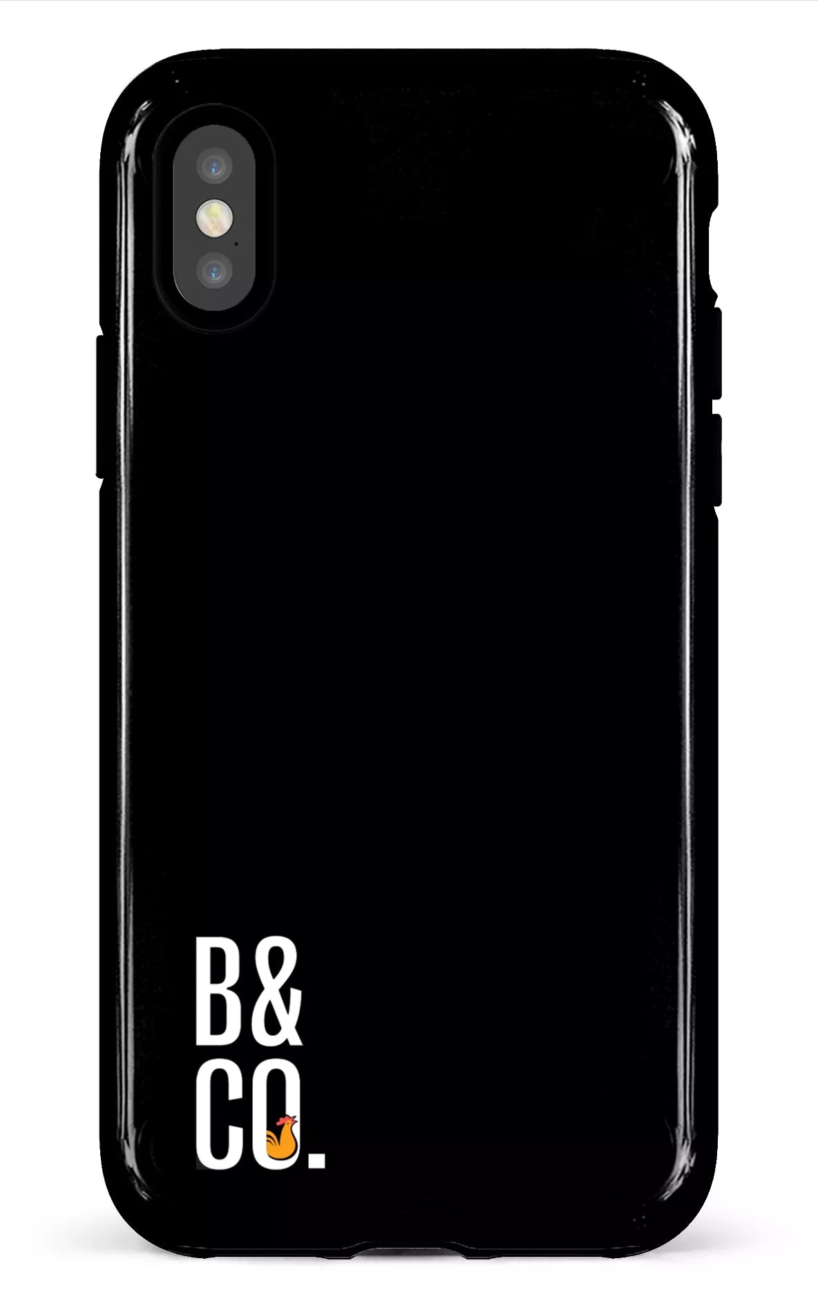 iPhone X/XS Tough B&Co Noir -