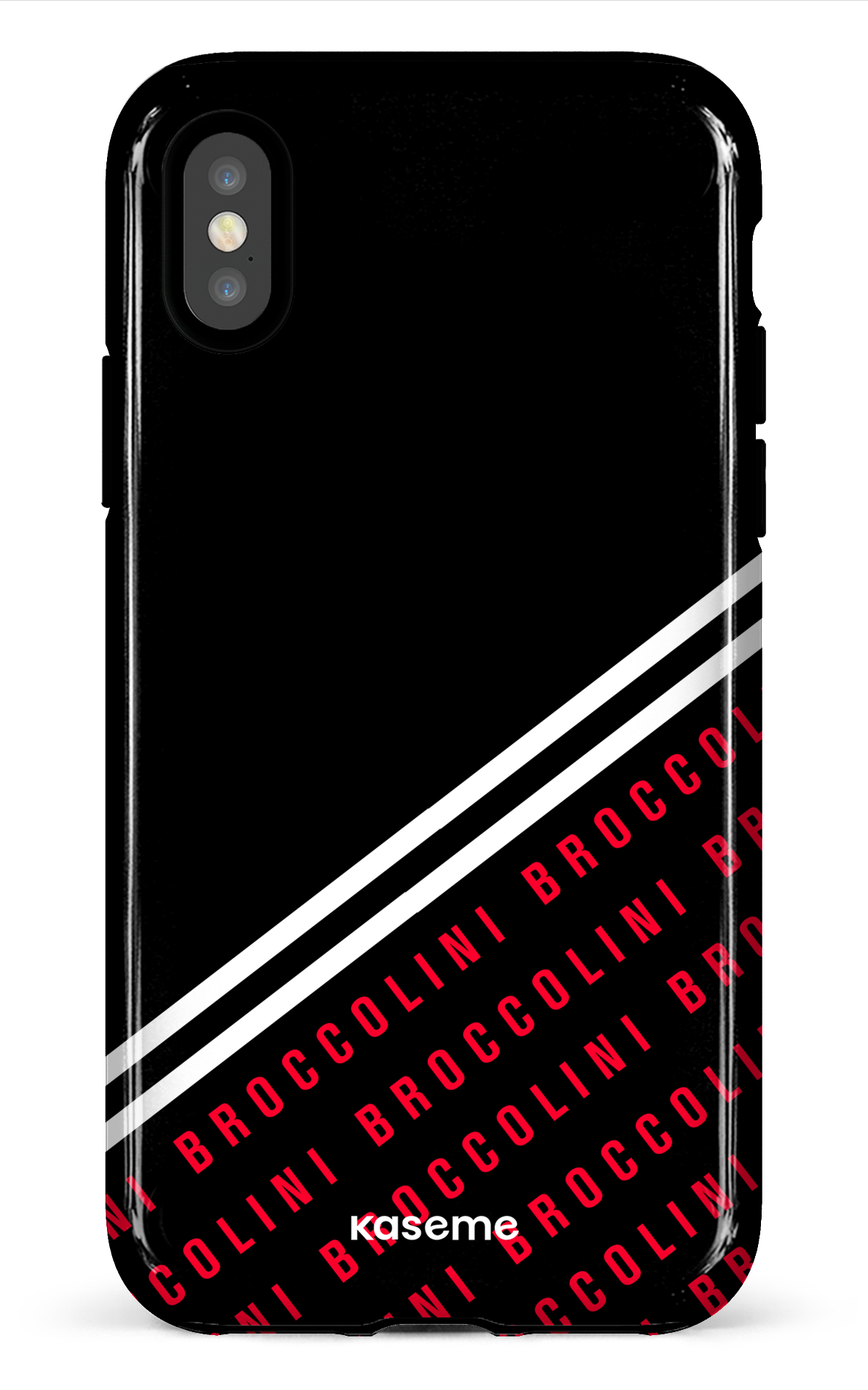 iPhone X/XS Tough Broccolini Noir -