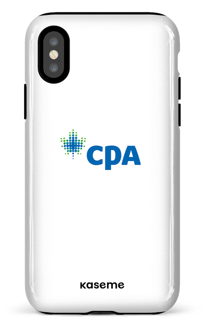 iPhone X/XS Tough CPA Blanc -