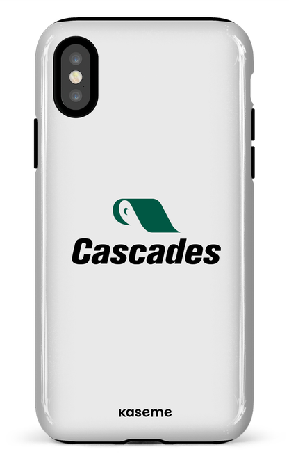 iPhone X/XS Tough Cascades Blanc -