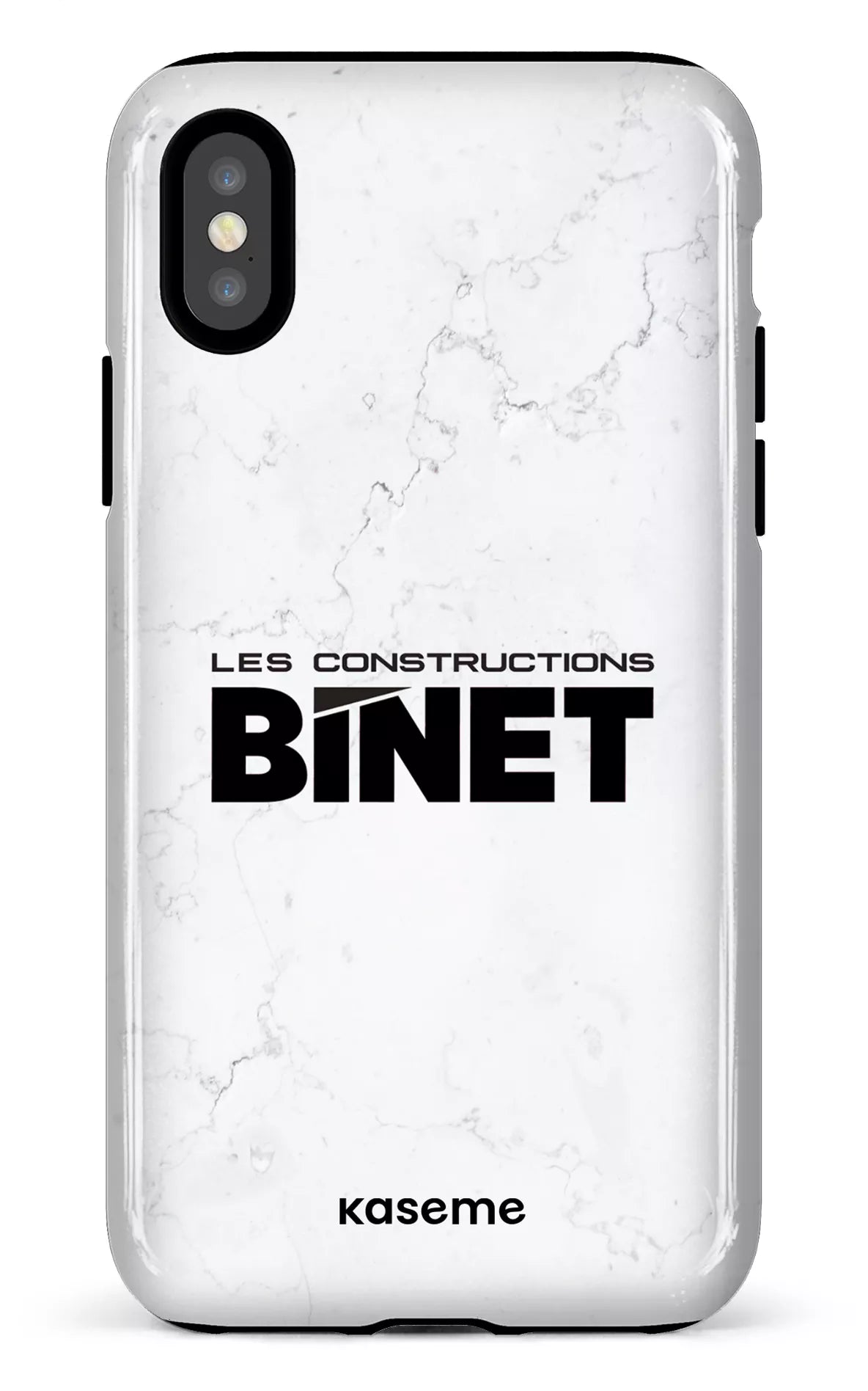 iPhone X/XS Tough Constructions Binet Marbre -