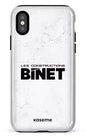 iPhone X/XS Tough Constructions Binet Marbre -