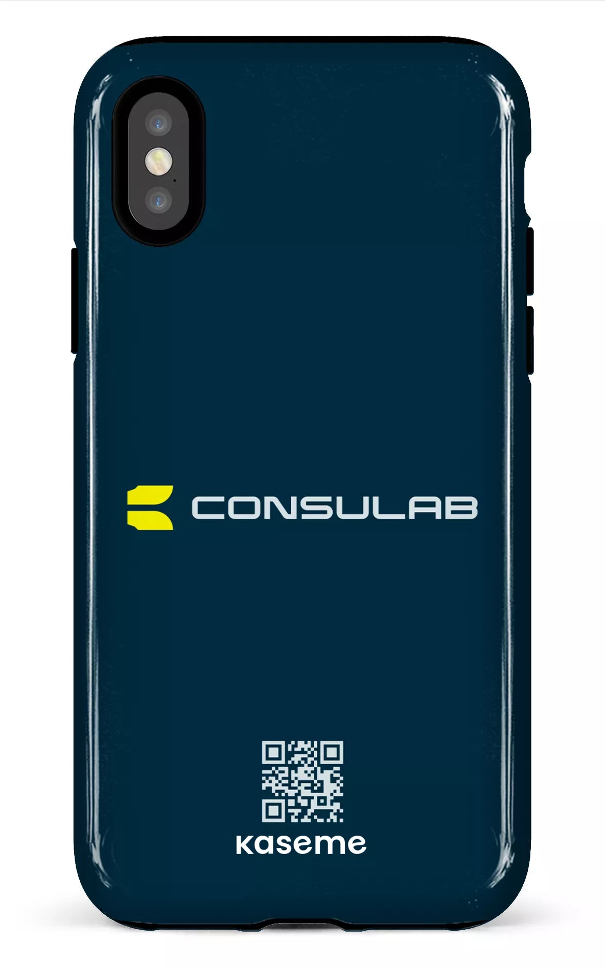 iPhone X/XS Tough Consulab QR code -