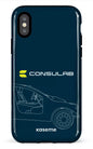 iPhone X/XS Tough Consulab Tesla -