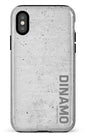 iPhone X/XS Tough Dinamo Gris x Logo Gris -