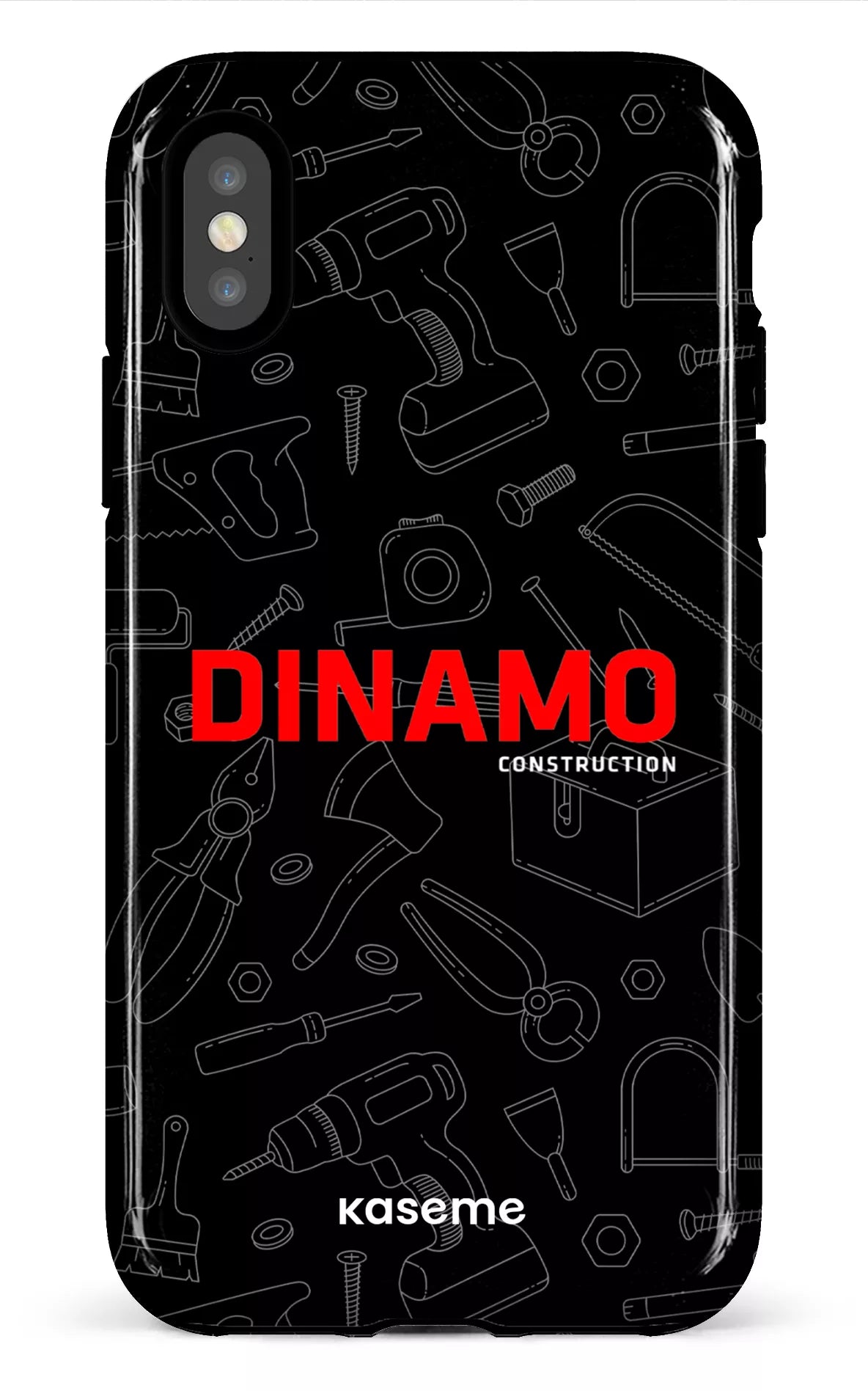 iPhone X/XS Tough Dinamo Noir -