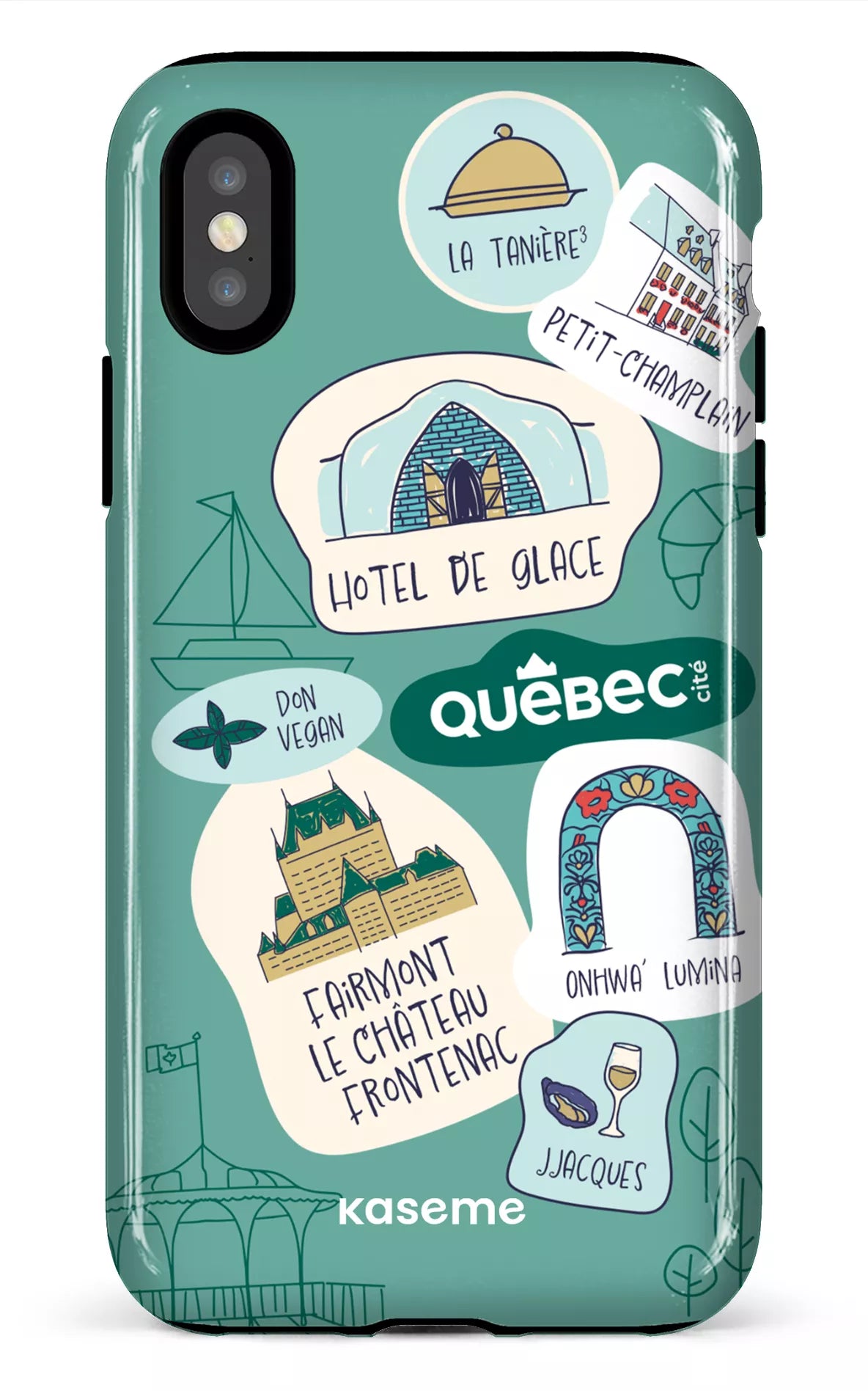 iPhone X/XS Tough Explorez Québec -