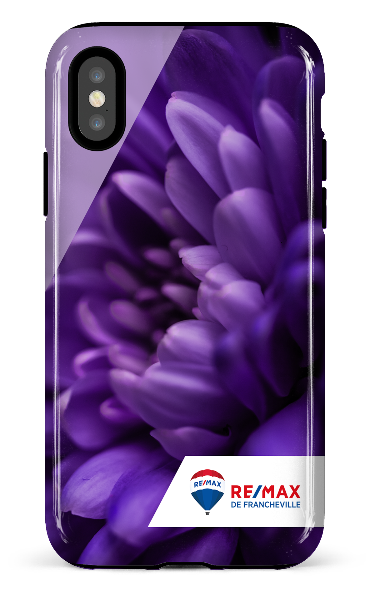 iPhone X/XS Tough Fleur gros plan de Francheville -