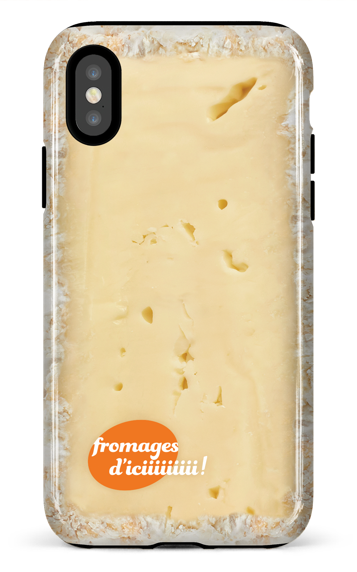 iPhone X/XS Tough Fromage Brie Logo -