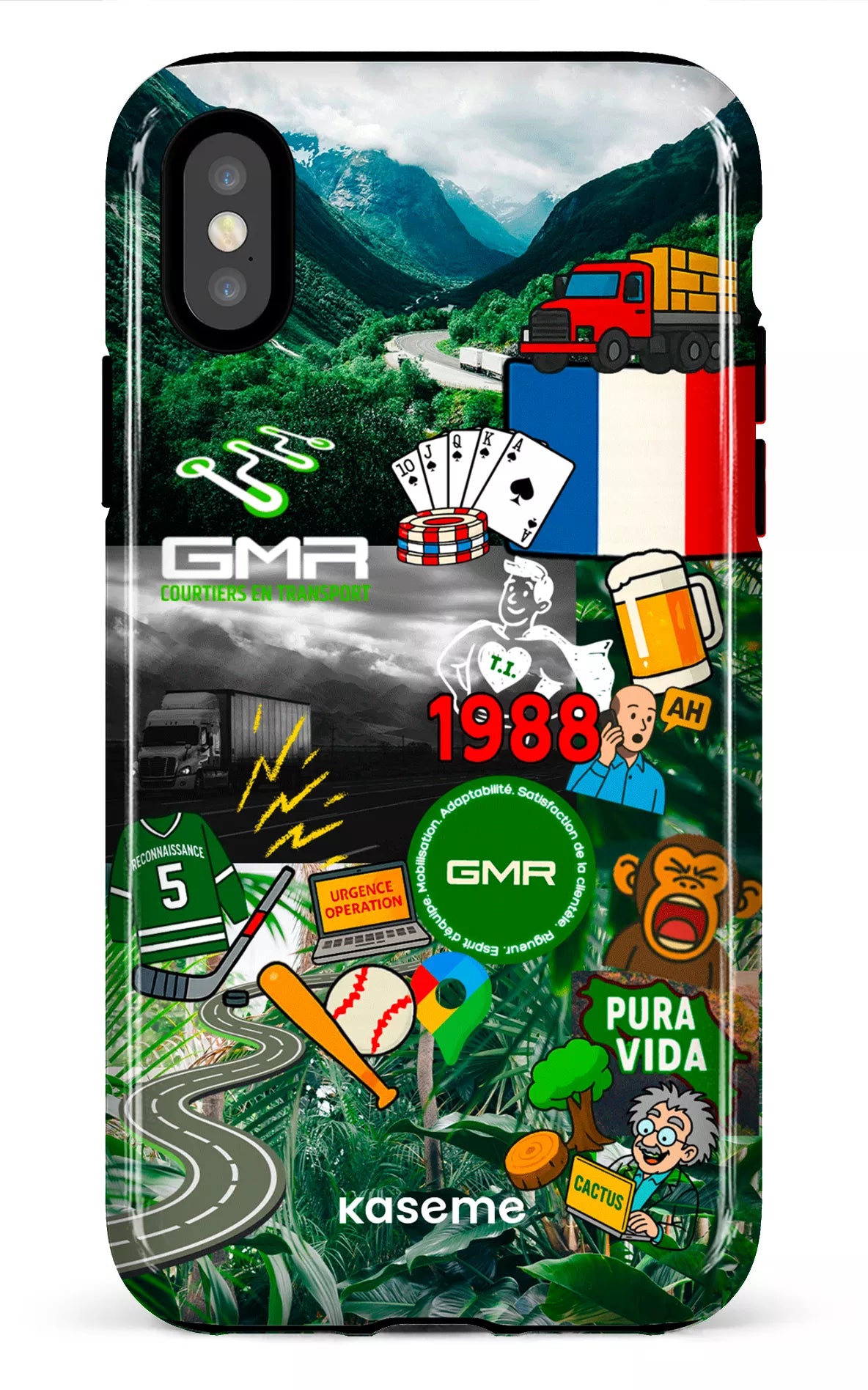iPhone X/XS Tough GMR Collage -